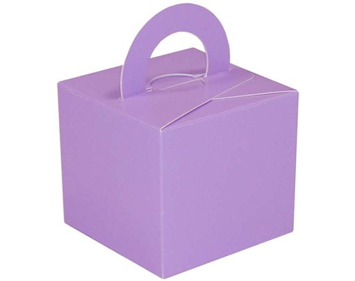 LAVENDER BALLOON GIFT WEIGHT BOX 10S