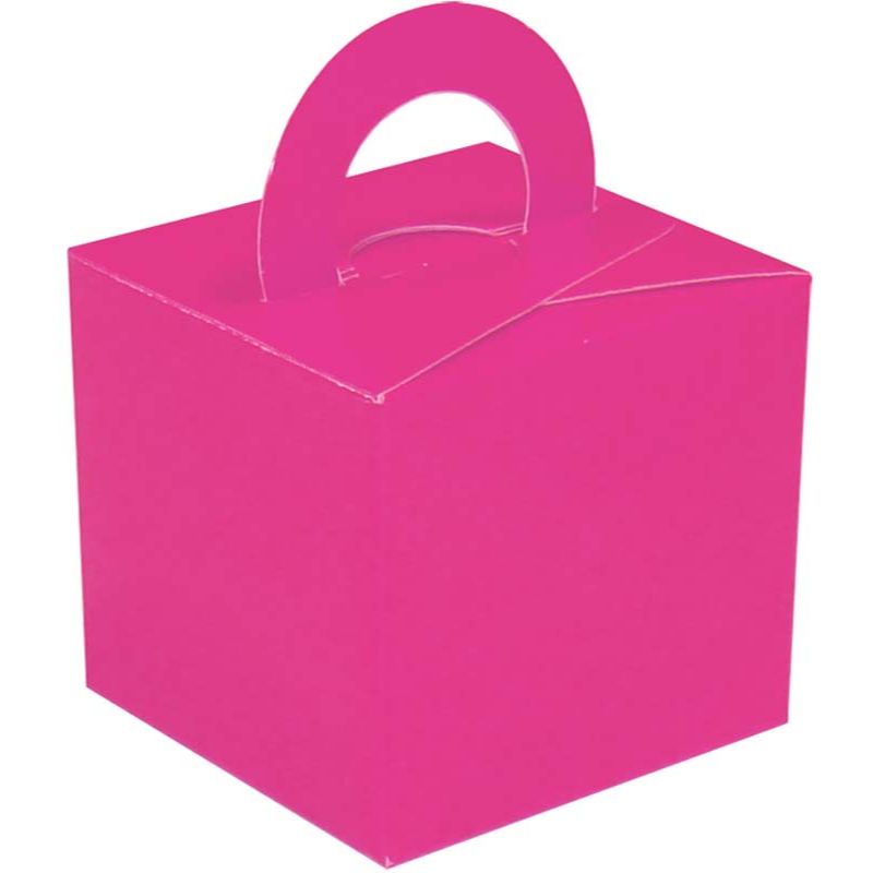 FUCHSIA BALLOON GIFT WEIGHT BOX 10S