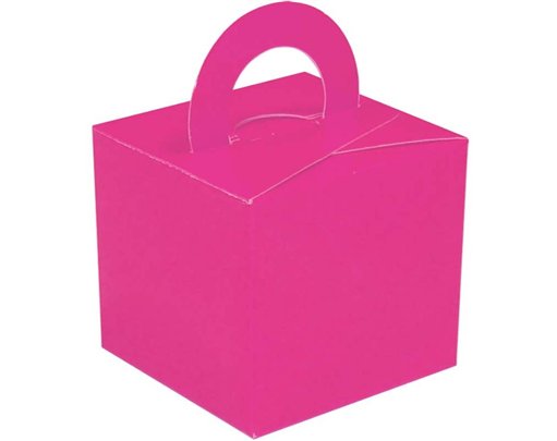 FUCHSIA BALLOON GIFT WEIGHT BOX 10S