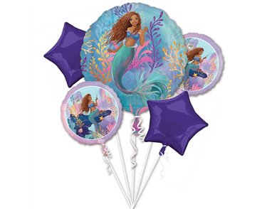 LITTLE MERMAID LIVE ACTION BALLOON BOUQUET