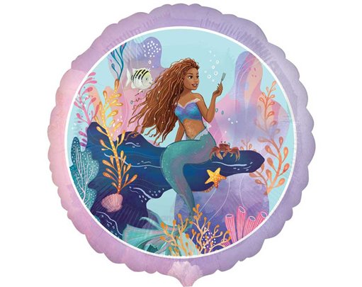18in LITTLE MERMAID LIVE ACTION FOIL BALLOON