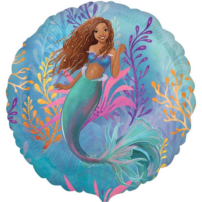 LITTLE MERMAID LIVE ACTION JUMBO FOIL BALLOON