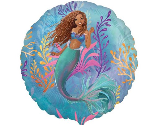 LITTLE MERMAID LIVE ACTION JUMBO FOIL BALLOON