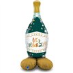 BOTTLE LET'S CELEBRATE FOIL STAND-UP