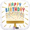 18in BIRTHDAY CAKE CANDLES FOIL BALLOON