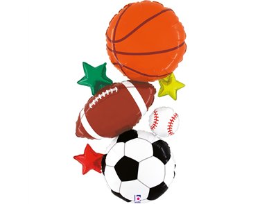 72in MULTI-SPORTS STACKER FOIL BALLOON