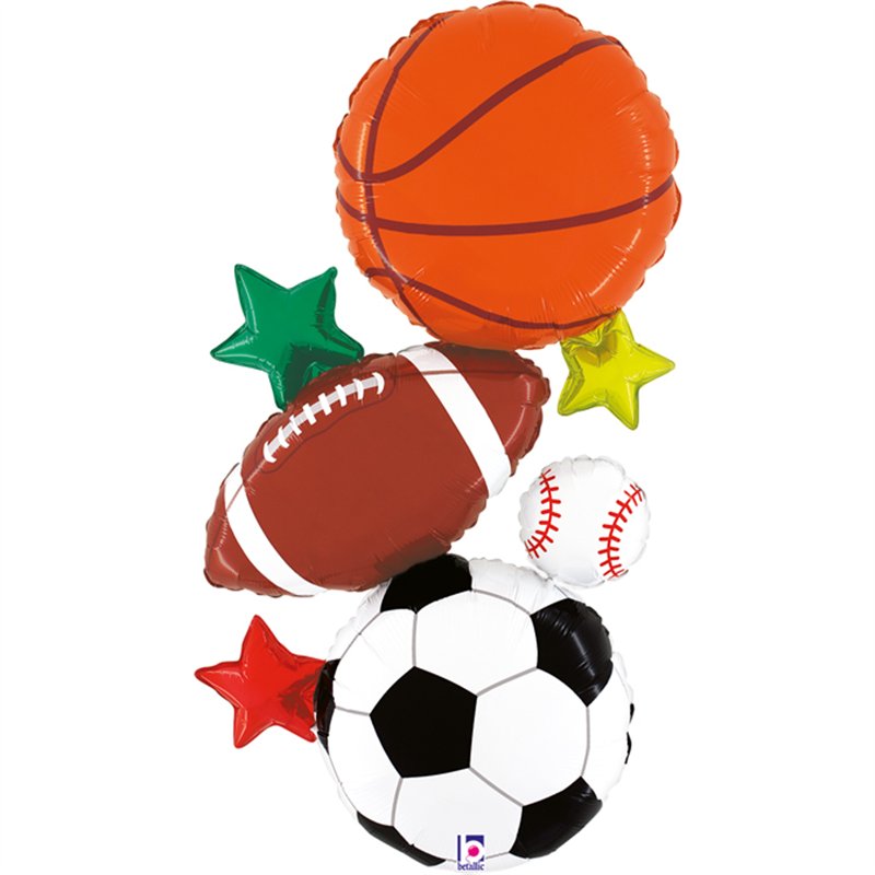 72in MULTI-SPORTS STACKER FOIL BALLOON
