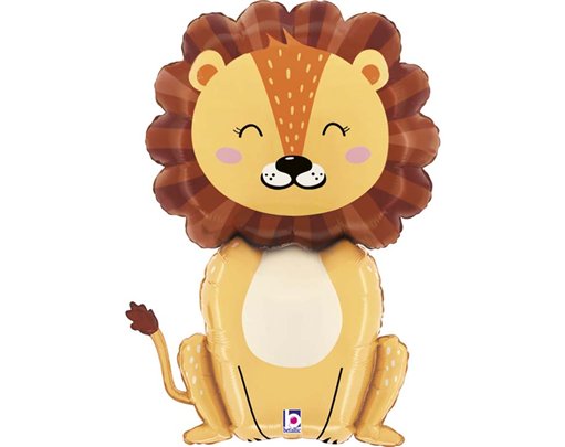 48in JUNGLE LION FOIL BALLOON