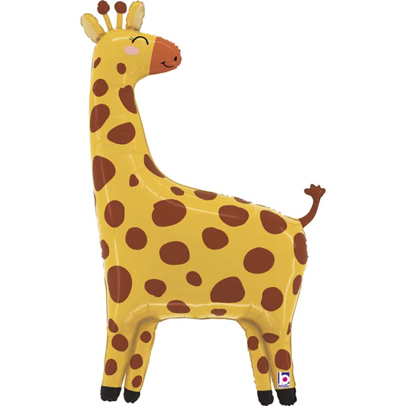 43in JUNGLE GIRAFFE FOIL BALLOON