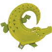 49in JUNGLE ALLIGATOR FOIL BALLOON
