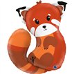 17in RED PANDA FOIL BALLOON