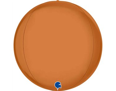 15in SATIN CARAMEL 4D GLOBE