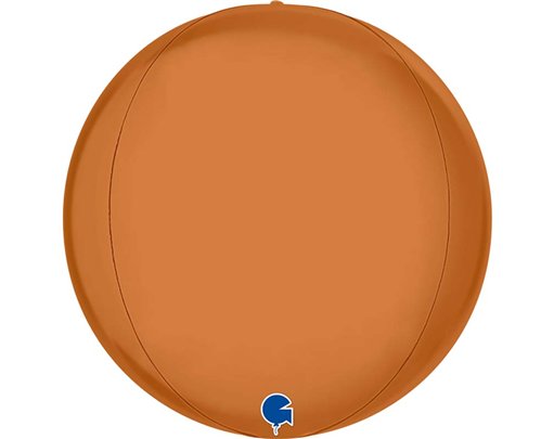 15in SATIN CARAMEL 4D GLOBE