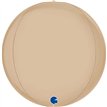 15in SATIN CREAM 4D GLOBE