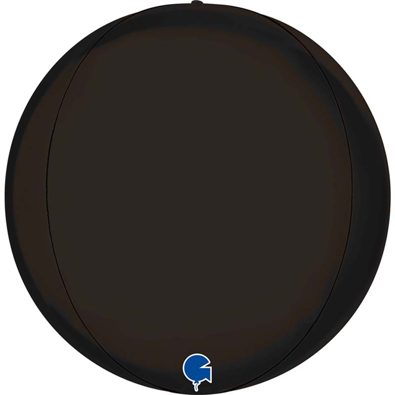 15in SATIN FUME BLACK 4D GLOBE