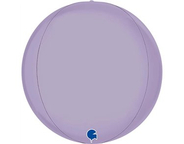 15in SATIN LILAC 4D GLOBE