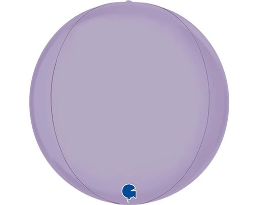 15in SATIN LILAC 4D GLOBE