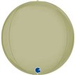 15in SATIN OLIVE GREEN 4D GLOBE