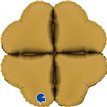 16in SATIN GOLD MEDIUM BASE HEARTS