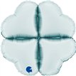 16in SATIN PASTEL BLUE MEDIUM BASE HEARTS