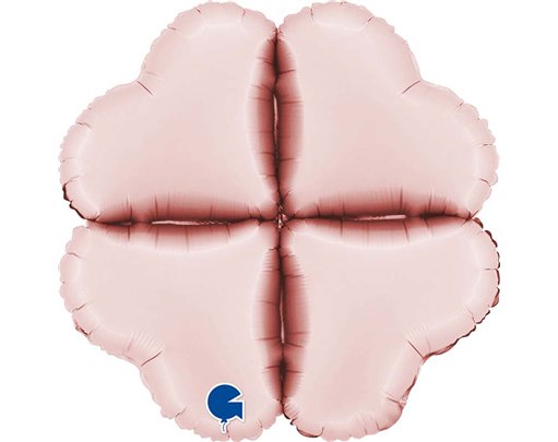 16in SATIN PASTEL PINK MEDIUM BASE HEARTS