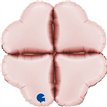 16in SATIN PASTEL PINK MEDIUM BASE HEARTS