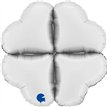 16in SATIN WHITE MEDIUM BASE HEARTS