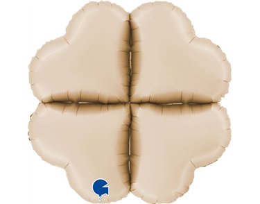 24in SATIN CREAM MAXI BASE HEARTS