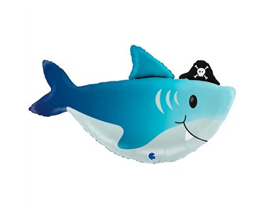 30in SHARK FOIL BALLOON