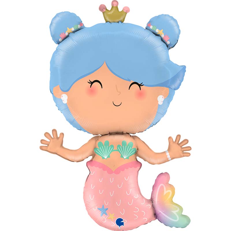 34in MERMAID FOIL BALLOON