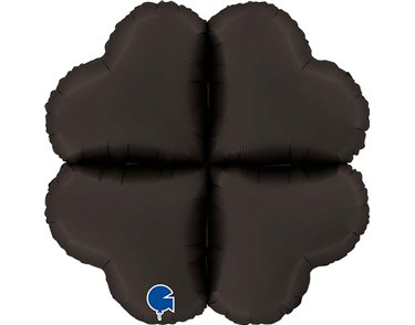 24in SATIN FUME BLACK MAXI BASE HEARTS