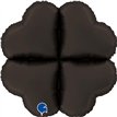 24in SATIN FUME BLACK MAXI BASE HEARTS