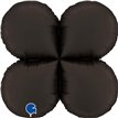 26in SATIN FUME BLACK MAXI BASE DROPS
