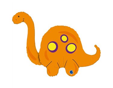 44in BRONTOSAURUS SHAPED FOIL BALLOON
