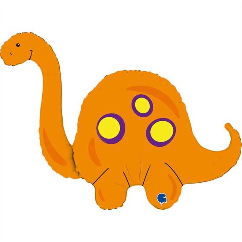 44in BRONTOSAURUS SHAPED FOIL BALLOON