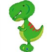 38in TYRANNOSAURUS SHAPED FOIL BALLOON