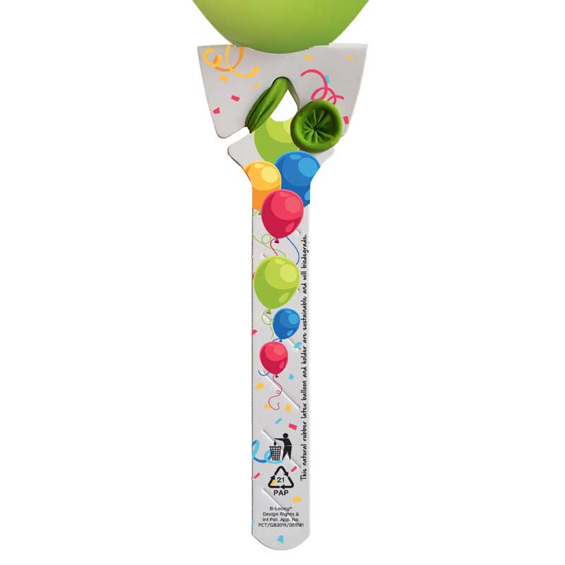 BALLOON GRIPS WHITE PARTY RETAIL PACK OF 5'5