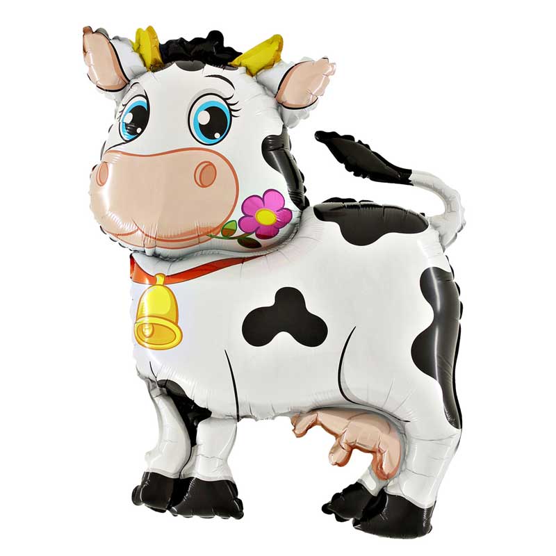 45in COW SHAPED FOIL BALLOON