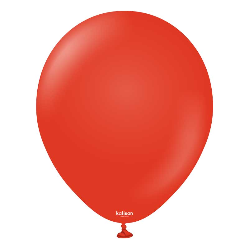 100PK 12in STANDARD RED KALISAN LATEX