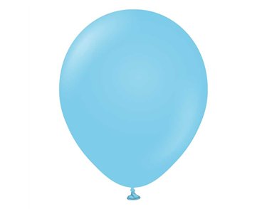 100PK 5in STANDARD BABY BLUE KALISAN LATEX