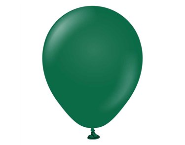 100PK 5in STANDARD DARK GREEN KALISAN LATEX