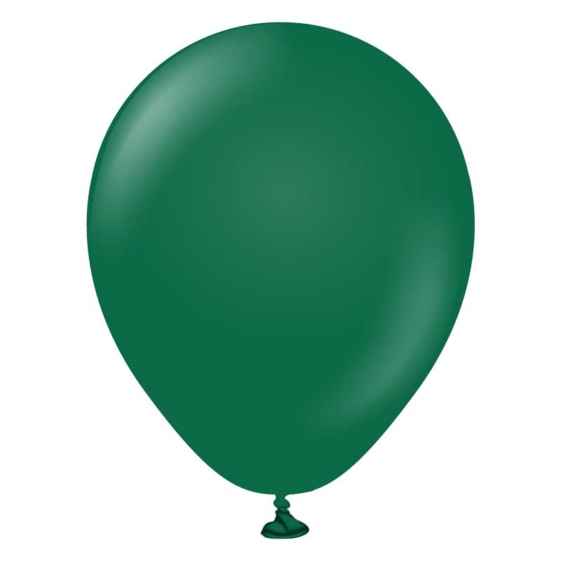 100PK 12in STANDARD DARK GREEN KALISAN LATEX