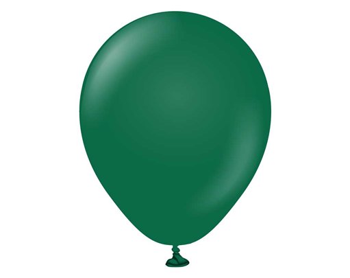 100PK 12in STANDARD DARK GREEN KALISAN LATEX