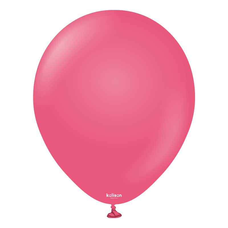 100PK 5in STANDARD FUCHSIA KALISAN LATEX