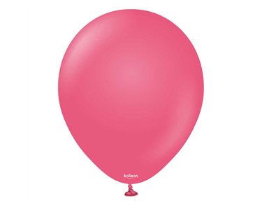 100PK 12in STANDARD FUCHSIA KALISAN LATEX