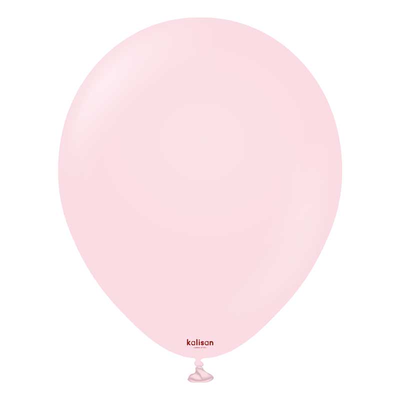 100PK 5in STANDARD LIGHT PINK KALISAN LATEX