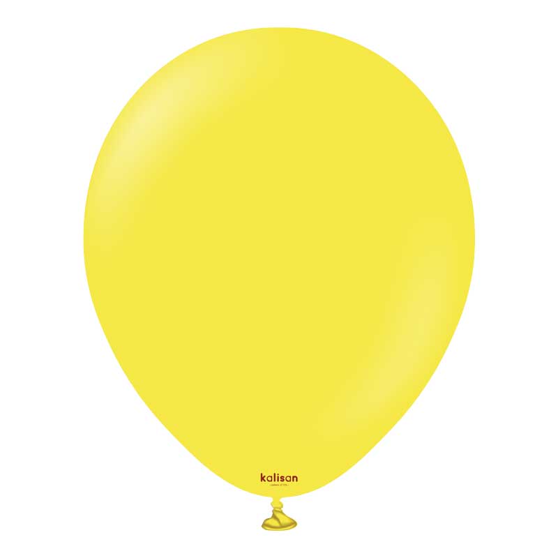 100PK 5in STANDARD YELLOW KALISAN LATEX
