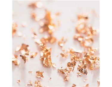 41g ROSE GOLD FOIL FLAKES