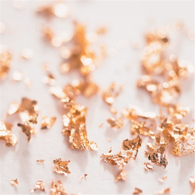 41g ROSE GOLD FOIL FLAKES
