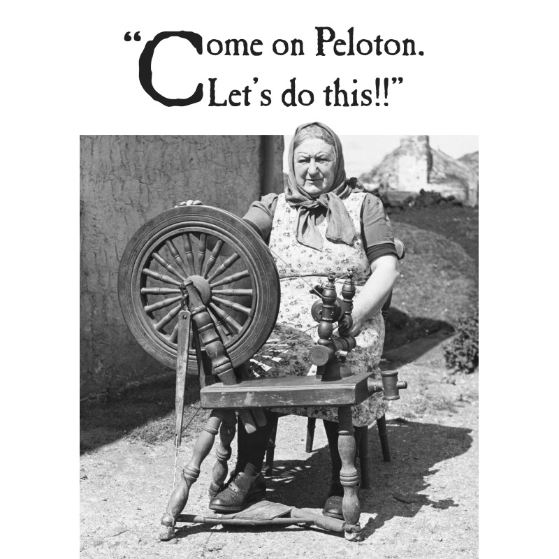 Come On Peloton - Lets Do This!